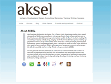 Tablet Screenshot of aksel.com